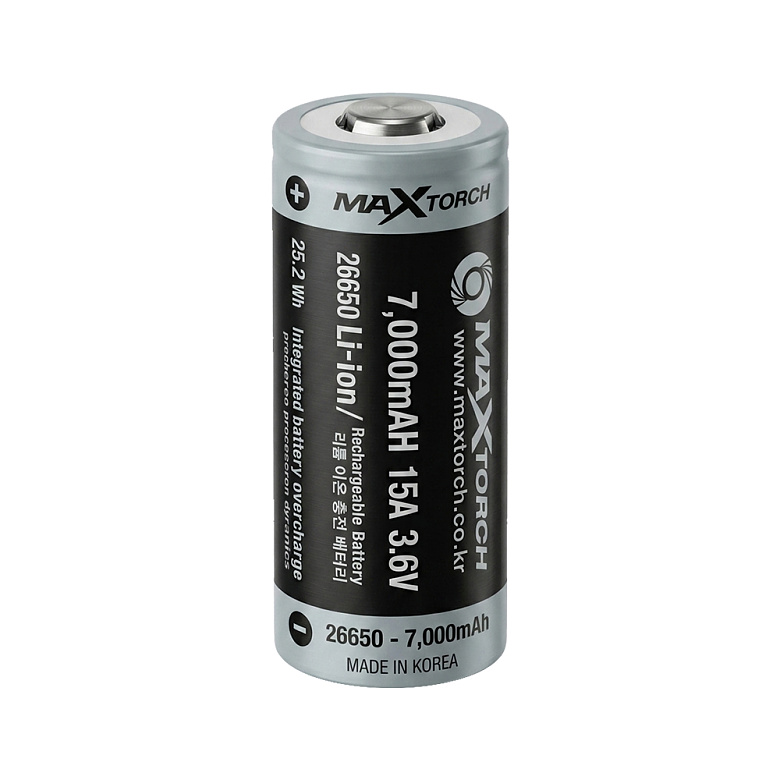 맥스토치(MaxTorch) 맥스토치 MTBT 26650-7000mAh