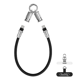 키유니티(KEY UNITY) 키유니티 KH02 USB-C형 충전겸용 핸드폰 손목 스트랩 블랙
