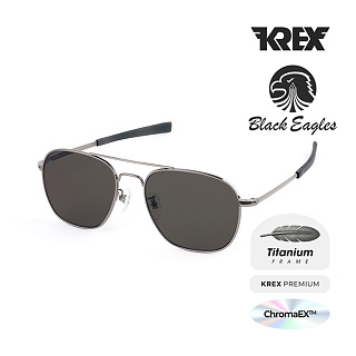 KREX(KREX) KREX 블랙이글 조종사 보잉 선글라스 프리미엄 크로마렌즈
