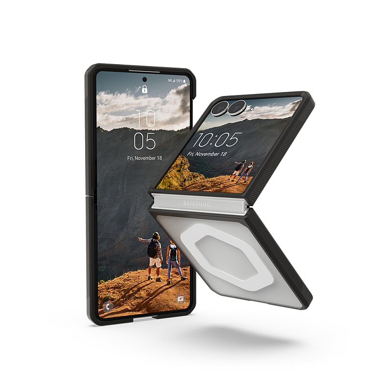 유에이지(UAG) UAG 갤럭시 Z 플립8 모우브 마그네틱 케이스