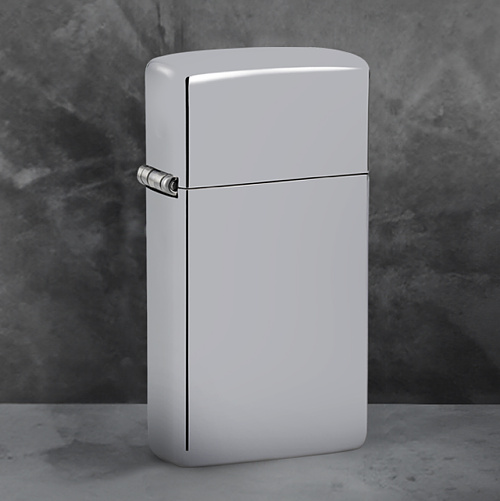 지포(Zippo) 지포 라이터 1601 슬림 아머 (유광)