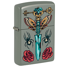 지포(Zippo) 지포 라이터 49860 고딕 단검 디자인