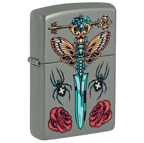 지포(Zippo) 지포 라이터 49860 고딕 단검 디자인