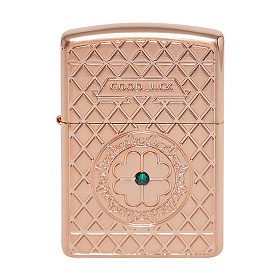 지포(Zippo) 지포 라이터 굿 럭 (로즈골드)