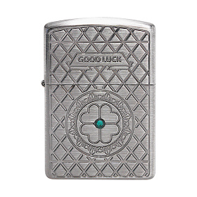 지포(Zippo) 지포 라이터 굿 럭 (실버)