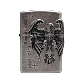 지포(Zippo) 지포 라이터 파워 이글 엠브럼 (실버)