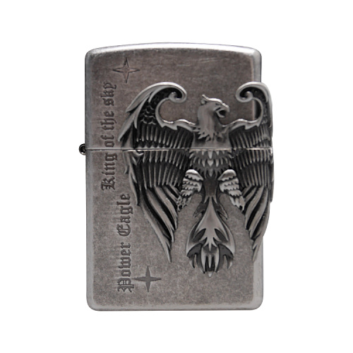지포(Zippo) 지포 라이터 파워 이글 엠브럼 (실버)