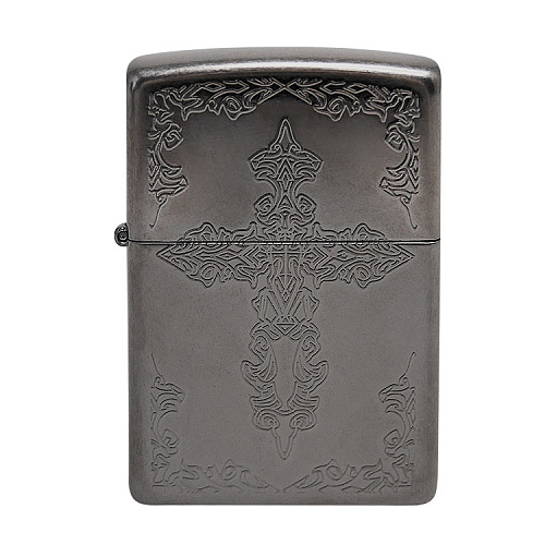 지포(Zippo) 지포 라이터 앤틱 크로스_BA