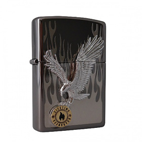 지포(Zippo) 지포 라이터 인투 더 플레임 니켈