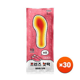 기타브랜드(ETC) 국내생산 프렌즈 깔창핫팩 발난로 30개 여성용