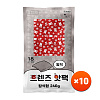 국내생산 프렌즈 대형 방석핫팩 240g 10개 엉뜨 온열핫팩