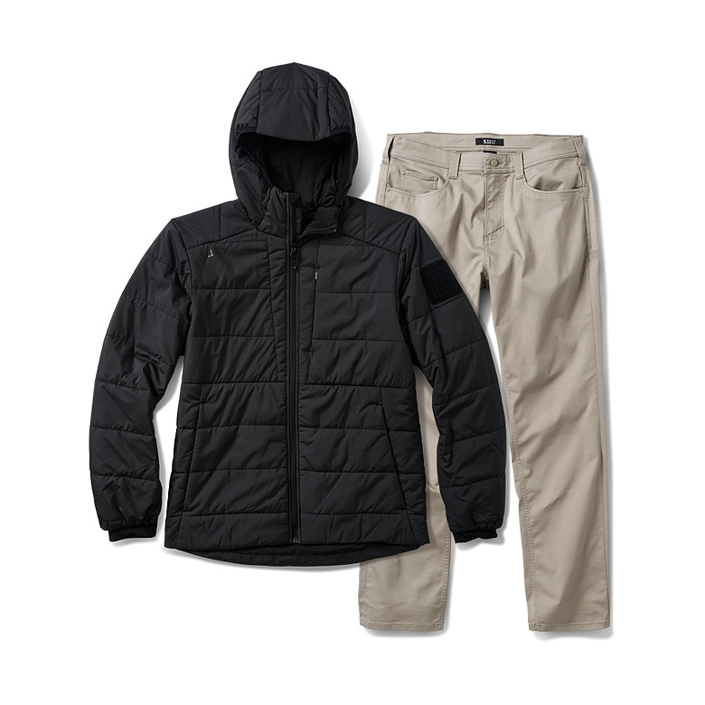 패션과 택티컬 두가지를 모두 잡은 5.11 자켓+팬츠 세트